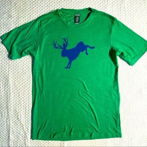 Stio Brand bucking jackalope tshirt